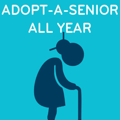 Click here to learn how to adopt a senior all year