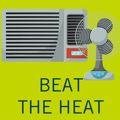 Click here to learn how to participate in the Beat the Heat initiative 