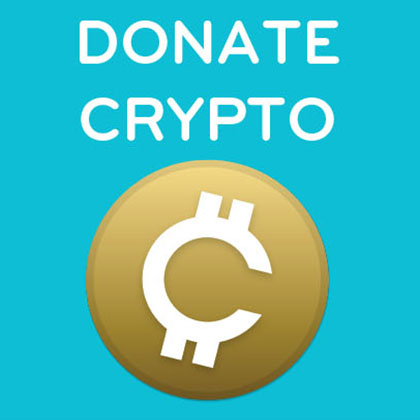 Click here to learn how to donate with cryptocurrency