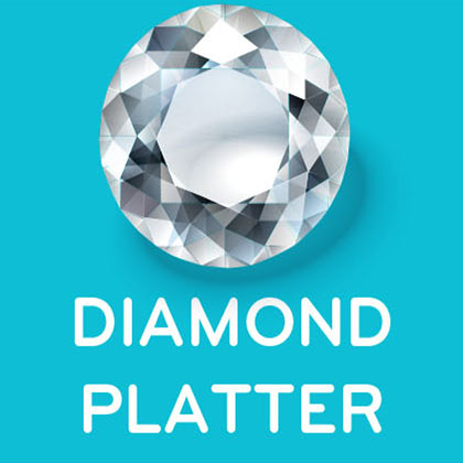 Click here to learn how to become the Diamond Platter Sponsor