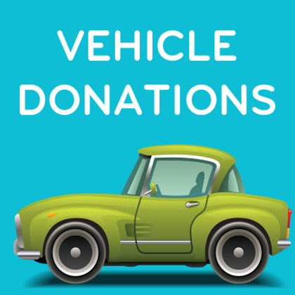 Click here to learn how to donate a vehicle, boat or RV