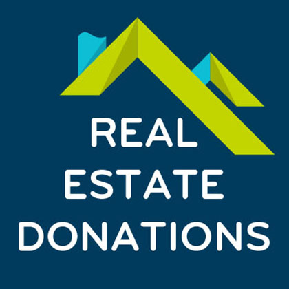 Click here to learn how to donate real estate