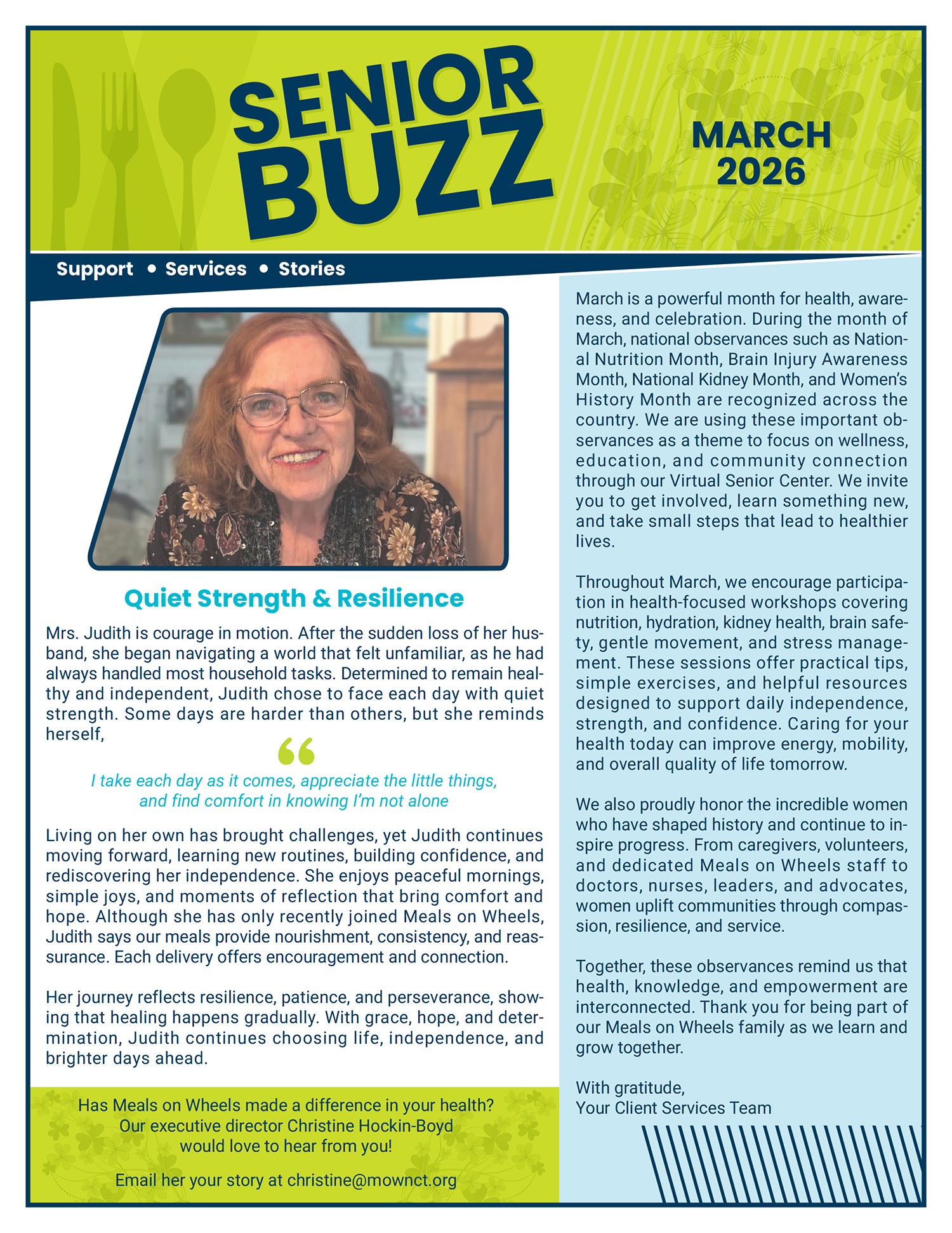 March 2026 Senior Buzz Page 1