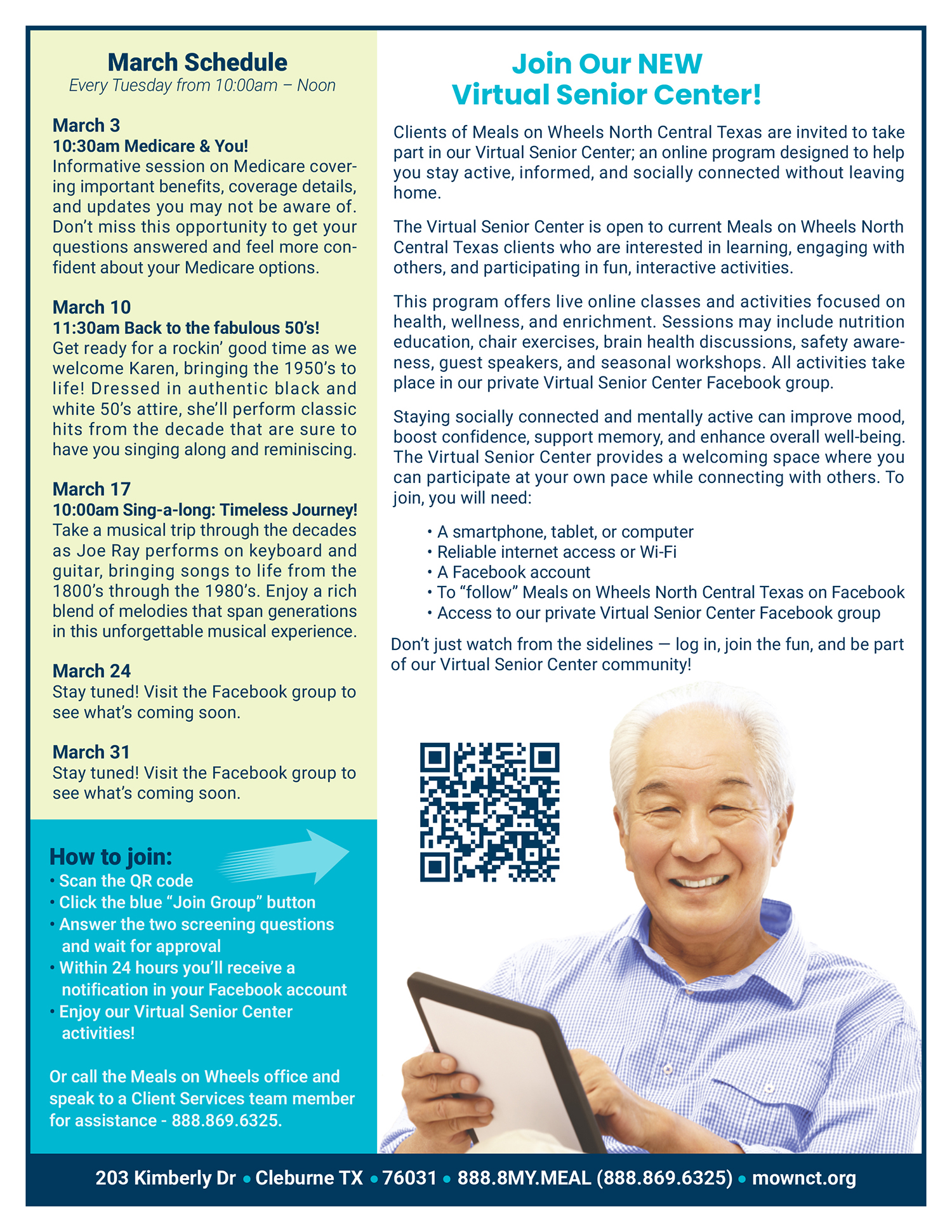 March 2026 Senior Buzz Page 2