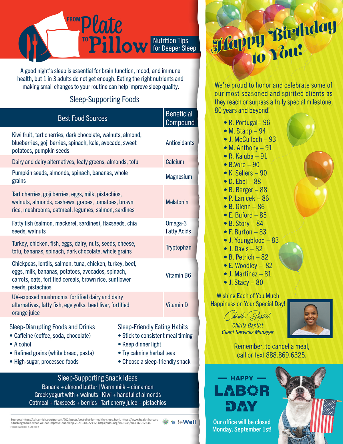 2025 Sept The Senior Buzz Page 2