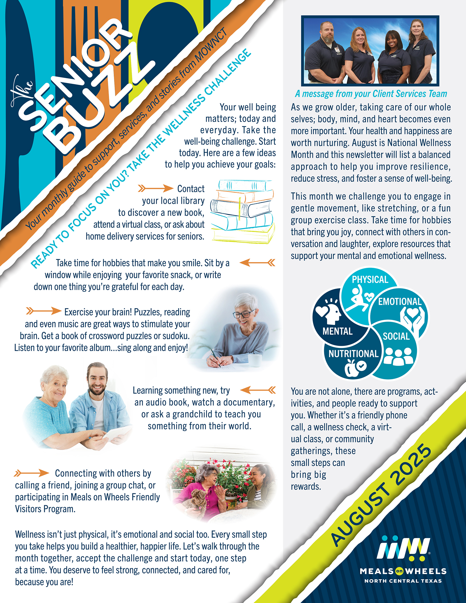 The Senior Buzz Aug 2025 Page 1