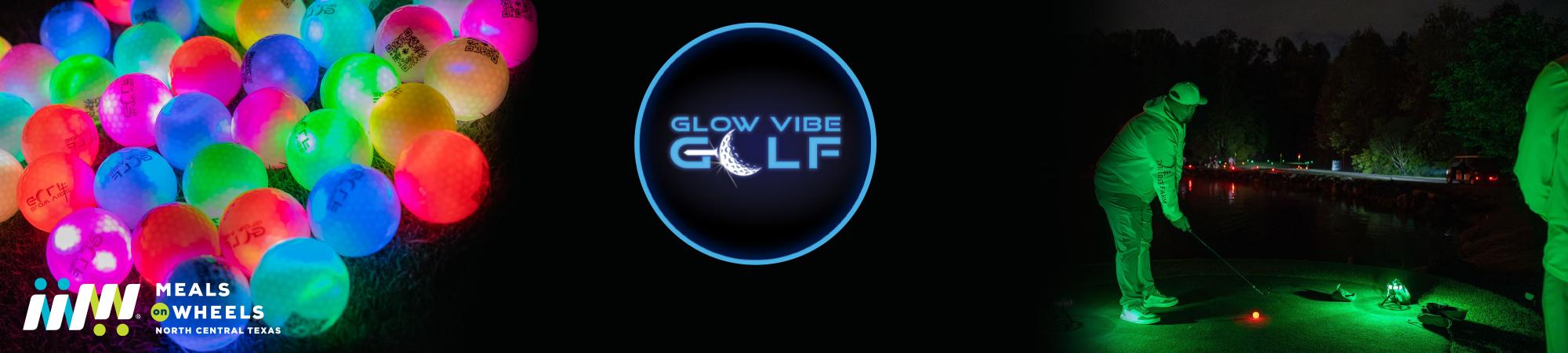 Glow Vibe Golf Banner